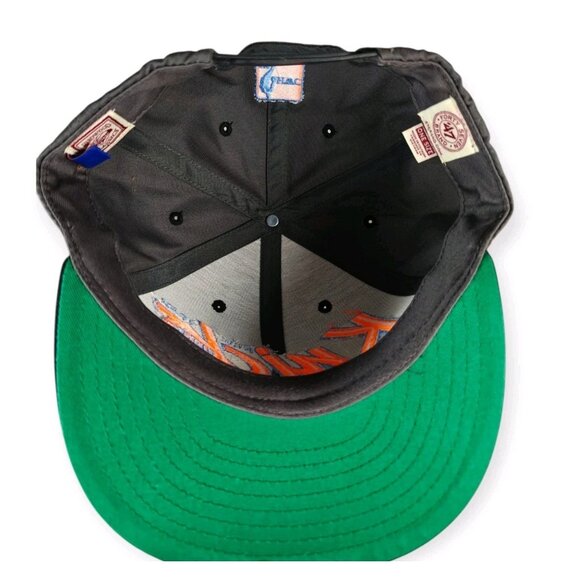 New York Knicks Hat Cap Snapback NBA Basketball Mens 47 Brand Hardwood Classics - Picture 7 of 12